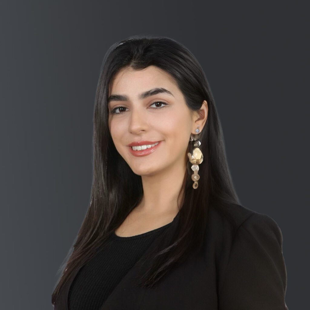 Sadaf Rostami: Community engagement expert at JB+A. Former assistant to Ontario Minister Parsa. Multilingual with a Political Science degree.
